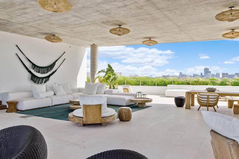 Tour a Posh Miami Beach Penthouse That Feels Like a Beachside Bungalow